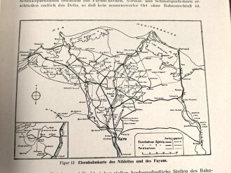 "Ägypten und Cyrenaika" Luftgeographisches Einzelheft 1.Teil, Herausgegeben vom Generalstab der Luftwaffe 1942. Einband angeschmutzt, sonst guter Zustand, etwas über DIN A4