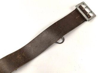 Zweidornkoppel für Offiziere der Luftwaffe.Getragenes Stück, Gesamtlänge 98cm