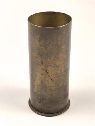 Russische Kartusche von 1940 als Erinnerungsgegenstand umgearbeitet " Im Osten Fjodozowka 1941-42" Höhe 12,5cm