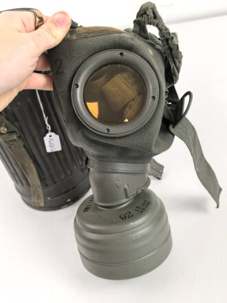 Gasmaske Wehrmacht in Bereitschaftsbüchse Modell...