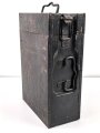Transportkasten für zwei 20mm Flak Magazine der Wehrmacht. Originallack