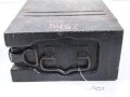 Transportkasten für zwei 20mm Flak Magazine der Wehrmacht. Originallack