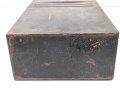 Transportkasten für zwei 20mm Flak Magazine der Wehrmacht. Originallack