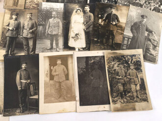 1.Weltkrieg und Kaiserreich, 50 Fotos, meist im Ansichtskartenformat