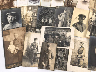 1.Weltkrieg und Kaiserreich, 50 Fotos, meist im Ansichtskartenformat