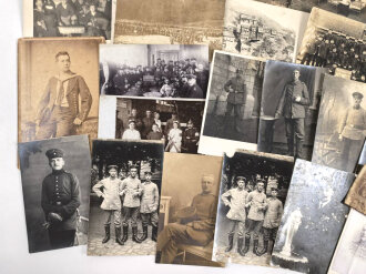 1.Weltkrieg und Kaiserreich, 50 Fotos, meist im Ansichtskartenformat