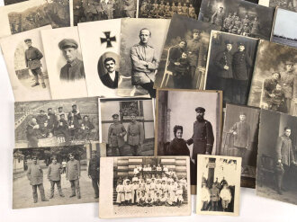 1.Weltkrieg und Kaiserreich, 50 Fotos, meist im Ansichtskartenformat