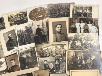 1.Weltkrieg und Kaiserreich, 50 Fotos, meist im Ansichtskartenformat