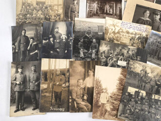 1.Weltkrieg und Kaiserreich, 50 Fotos, meist im Ansichtskartenformat