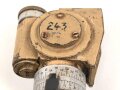Rundblickfernrohr 36 der Wehrmacht. Originallack , Verstellungen gängig,Optik blind