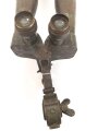 1.Weltkrieg, Scherenfernrohr 09 von Carl Zeiss Jena, gute Durchsicht , teilweise leicht fleckig, feldgrauer Originallack