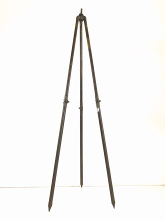 1.Weltkrieg, Gestell zum Scherenfernrohr 09 von Carl Zeiss Jena, feldgrauer Originallack