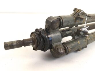 1.Weltkrieg, Gestell zum Scherenfernrohr 09 von Carl Zeiss Jena, feldgrauer Originallack