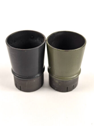 Paar Regenrohre zum Entfernungsmesser 36 , ein Stück grün überlackiert