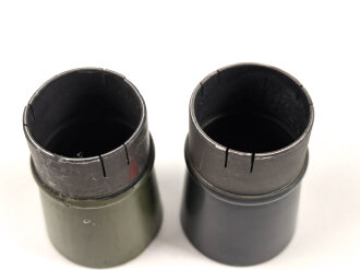 Paar Regenrohre zum Entfernungsmesser 36 , ein Stück grün überlackiert