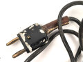 Beleuchtungskabel (Anstecklampe) unter anderem zum Entfernungsmesser 36. Hersteller Carl Zeiss Jena. Ungereinigtes Stück, Funktion nicht geprüft