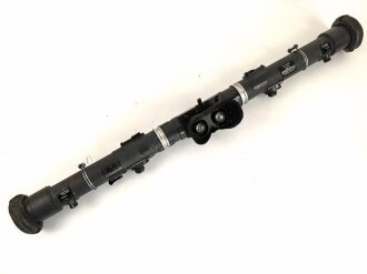 Entfernungsmesser 36 der Wehrmacht, Hersteller cxn. Gute Durchsicht, Originallack. Gängig, Gummi weich, in diesem Zustand selten