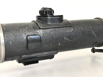 Entfernungsmesser 36 der Wehrmacht, Hersteller cxn. Gute Durchsicht, Originallack. Gängig, Gummi weich, in diesem Zustand selten