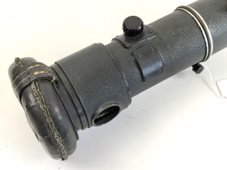 Entfernungsmesser 36 der Wehrmacht, Hersteller cxn. Gute Durchsicht, Originallack. Gängig, Gummi weich, in diesem Zustand selten