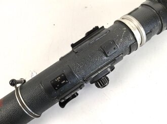 Entfernungsmesser 36 der Wehrmacht, Hersteller cxn. Gute Durchsicht, Originallack. Gängig, Gummi weich, in diesem Zustand selten