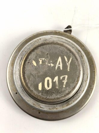 Luftwaffe 8 Tage Borduhr Kienzle Fl 22602.  Läuft kurz an, bleibt dann aber stehen. , Sekundenzeiger lose innliegend