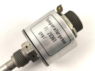 Luftwaffe, Temperaturgeber Fl 20361. Optisch einwandfrei, Funktion nicht geprüft