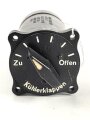 Luftwaffe , Kühlerklappen Handschalter. Fl E6313-01, Funktion nicht geprüft