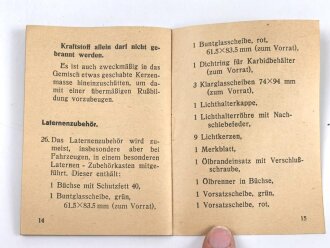 Merkblatt für die Handhabung der Einheitslaterne aus Stahl