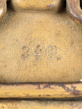 Fu51 ( Laternen ) Metallkasten mit Einsätzen. Originallack. Datiert 1941, ungereinigtes Stück, für die Einheitslaterne Preßstoff. Originallack, ungereinigtes Stück