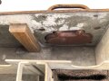Fu51 ( Laternen ) Metallkasten mit Einsätzen. Originallack. Datiert 1941, ungereinigtes Stück, für die Einheitslaterne Preßstoff. Originallack, ungereinigtes Stück