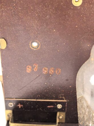 Radiosonde/ Wettersonde Wehrmacht. Unter anderem für Zwecke der Feldartillerie verwendet um den Luftdruck zu bestimmen. Unvollständiges Stück