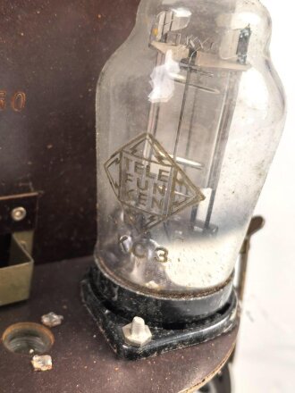 Radiosonde/ Wettersonde Wehrmacht. Unter anderem für Zwecke der Feldartillerie verwendet um den Luftdruck zu bestimmen. Unvollständiges Stück