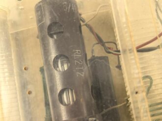 Radiosonde/ Wettersonde Wehrmacht. Unter anderem für Zwecke der Feldartillerie verwendet um den Luftdruck zu bestimmen. Unvollständiges Stück
