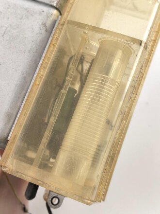 Radiosonde/ Wettersonde Wehrmacht. Unter anderem für Zwecke der Feldartillerie verwendet um den Luftdruck zu bestimmen. Unvollständiges Stück