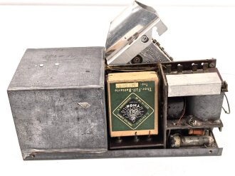 Radiosonde/ Wettersonde Wehrmacht. Unter anderem für Zwecke der Feldartillerie verwendet um den Luftdruck zu bestimmen. Unvollständiges Stück