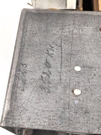 Radiosonde/ Wettersonde Wehrmacht. Unter anderem für Zwecke der Feldartillerie verwendet um den Luftdruck zu bestimmen. Unvollständiges Stück