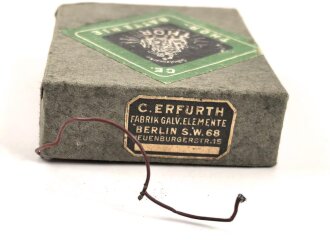 "Thor Füll Batterie"  Kraftquelle für Radiosonde/ Wettersonde Wehrmacht. Vollständig leer, dennoch KEIN VERSAND NACH ÜBERSEE