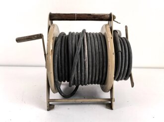 Eisemann Kabeltrommel , Alter und Herkunft unbekannt. Ungereinigt, schwere Ausführung