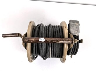 Eisemann Kabeltrommel , Alter und Herkunft unbekannt. Ungereinigt, schwere Ausführung