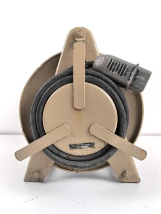 Eisemann Kabeltrommel , Alter und Herkunft unbekannt. Ungereinigt, schwere Ausführung