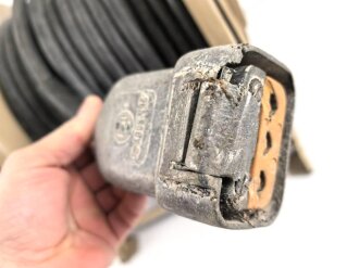 Eisemann Kabeltrommel , Alter und Herkunft unbekannt. Ungereinigt, schwere Ausführung