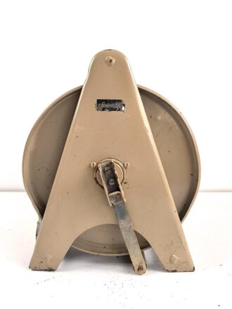 Eisemann Kabeltrommel , Alter und Herkunft unbekannt. Ungereinigt, schwere Ausführung