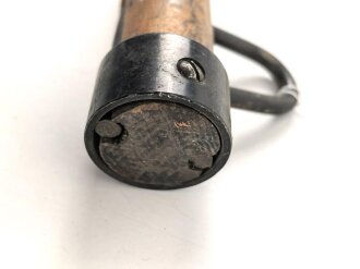 Zeltplock Wehrmacht, grosse Ausführung für zum Beispiel Sanitätszelte oder dergleichen. Länge 50cm, guter Zustand