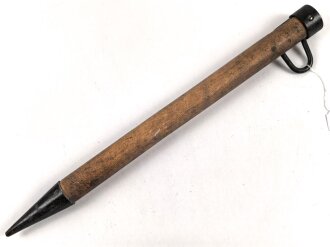 Zeltplock Wehrmacht, grosse Ausführung für zum Beispiel Sanitätszelte oder dergleichen. Länge 50cm, guter Zustand