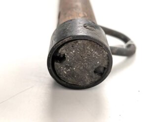 Zeltplock Wehrmacht, grosse Ausführung für zum Beispiel Sanitätszelte oder dergleichen. Länge 50cm, guter Zustand