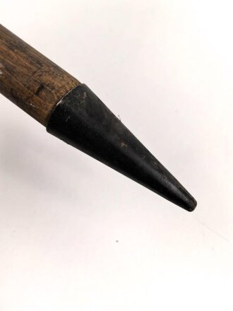 Zeltplock Wehrmacht, grosse Ausführung für zum Beispiel Sanitätszelte oder dergleichen. Länge 50cm, guter Zustand