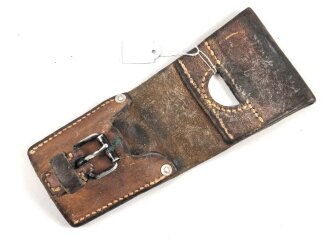 Schweiz, Koppelschuh Leder, datiert 1936