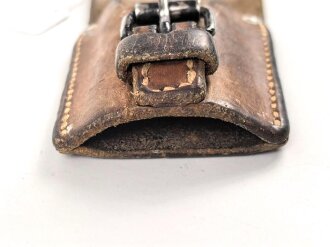 Schweiz, Koppelschuh Leder, datiert 1936