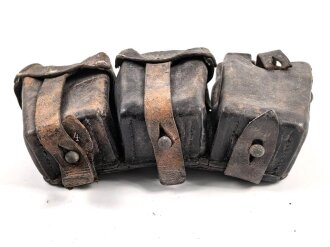 1.Weltkrieg Patronentasche, ungereinigtes Stück,...