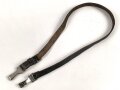 Querriemen für die Uniform, höchstwahrscheinlich DJ oder HJ. Schwarzes Leder mit RZM Beschlägen, Gesamtlänge 83cm
